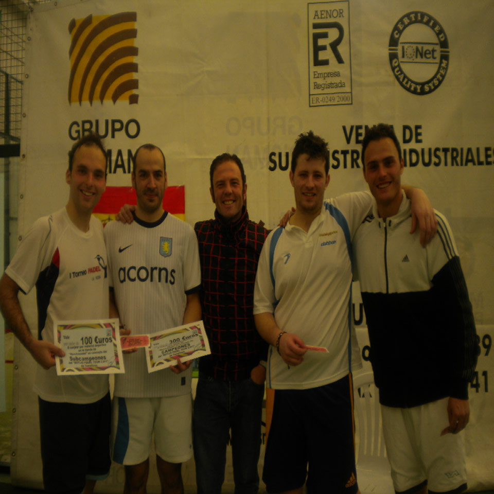Juan Luis, David, Alberto y Miguel &Aacute;ngel